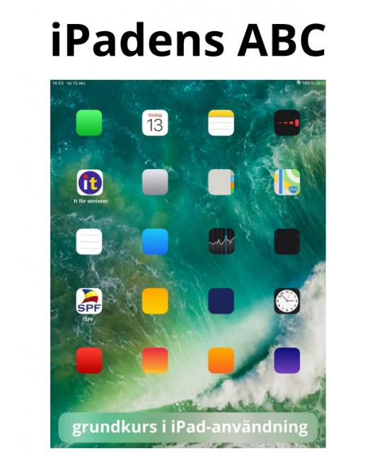 Skärmdump av en iPad - text iPad abc
