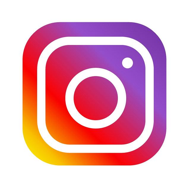 Instagrams Logo, Kamera på en rosa bakgrund